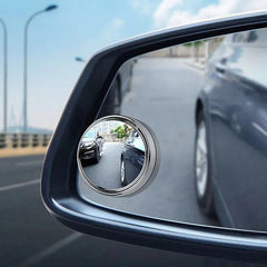 2Pcs 360 Degree Adjustable Blind Spot Mirror